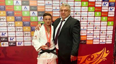 Дмитрий Миньков выиграл серебро турнира "Большого шлема" по дзюдо
