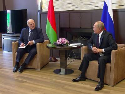 Место встречи Путина и Лукашенко еще не определено