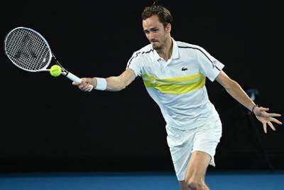 Россиянин Даниил Медведев впервые в карьере вышел в финал Australian Open