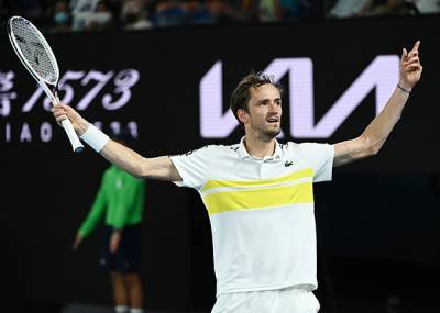 Российский теннисист Даниил Медведев вышел в финал Australian Open