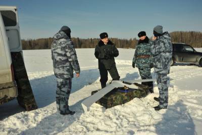 В Смоленской области у границы с Белоруссией контроль ведут беспилотники