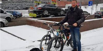 У нидерландского дипломата в Киеве украли велосипед