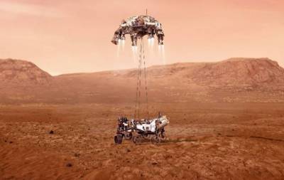 Космический робот NASA успешно приземлился на Марс: первые фото