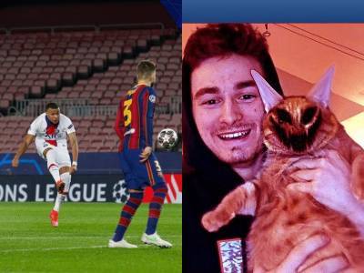 Тренды YouTube: Барселона — ПСЖ. Обзор матча и Страшный кот в чатрулетке