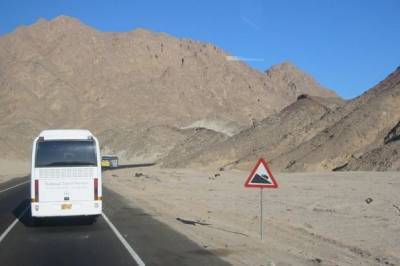 ДТП с автобусом в Египте: пострадали туристы из России и с Украины