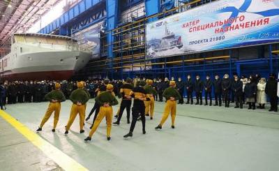 На Зеленодольском заводе начали строить тринадцатый серийный катер для ВМФ