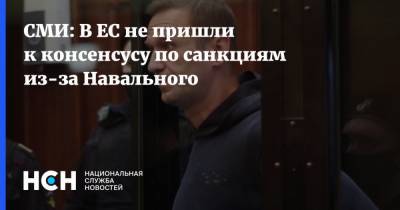 СМИ: В ЕС не пришли к консенсусу по санкциям из-за Навального