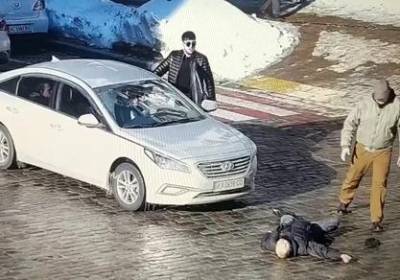 В Киеве водитель иномарки забил до смерти пешехода