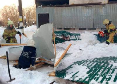 В Нижнем Новгороде при обрушении торговой палатки погибла женщина