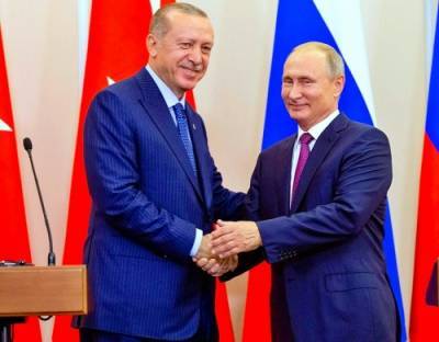 Путин и Эрдоган обсудили борьбу с COVID, Карабах, Сирию и Ливию