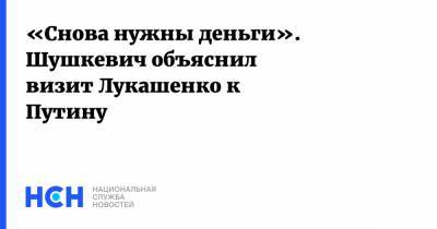 «Снова нужны деньги». Шушкевич объяснил визит Лукашенко к Путину