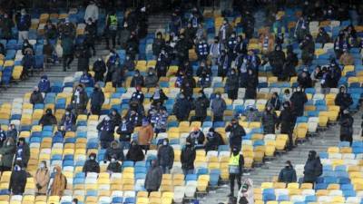 Болельщикам разрешили посещать матчи чемпионата Украины по футболу