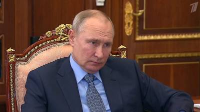 Владимир Путин в Кремле провел встречу с руководителем Росфинмониторинга Юрием Чиханчиным