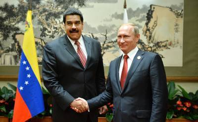 Путин поддержал усилия Мадуро по укреплению суверенитета Венесуэлы