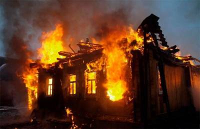 В Бобруйском районе при пожаре погибла пенсионерка