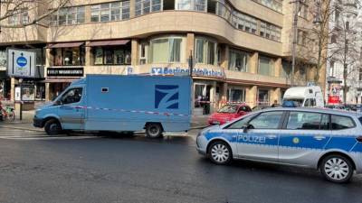 Вооруженное ограбление в Берлине: двое инкассаторов ранены