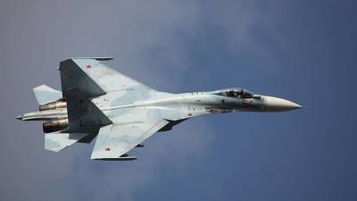 Истребители Су-27 в рамках учений отстрелялись по воздушным мишеням над Балтикой