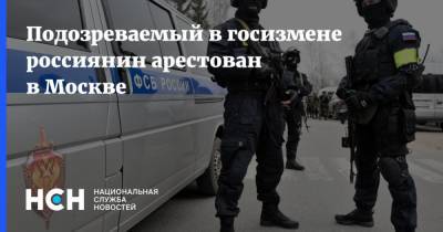 Подозреваемый в госизмене россиянин арестован в Москве