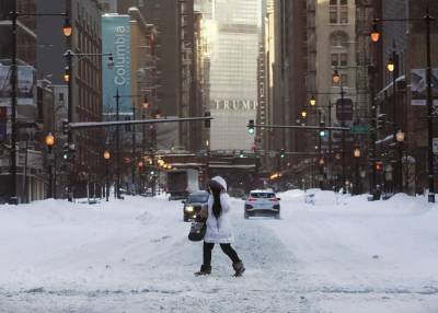 Около 50 человек погибли в США из-за снежной бури