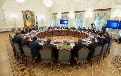 На заседании СНБО ввели персональные санкции против Медведчука