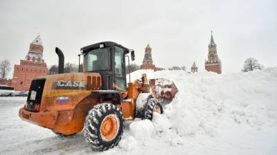 Собянин: В Москве утилизировали после снегопада около 3 млн кубометров осадков