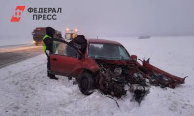 На трассе Пермь – Екатеринбург в дорожной аварии пострадал ребенок