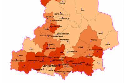 Обновлены данные по заболевшим COVID-19 в свердловских муниципалитетах