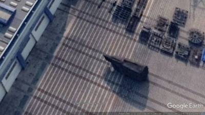 В Сети показали первый снимок строящейся китайской атомной субмарины нового типа (ФОТО)