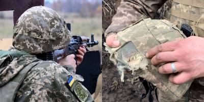 На Донбассе боевики ранили в голову бойца ВСУ - фото - ТЕЛЕГРАФ