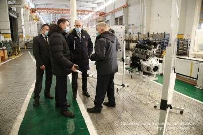 Модернизированный двигатель презентовал Ульяновский моторный завод