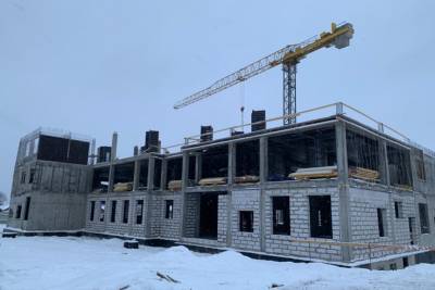 В Малом Верево строится детский сад за 296 млн рублей