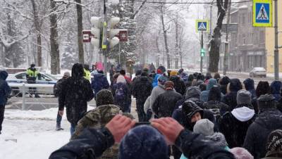 Псковский суд арестовал на семь суток организатора акции 31 января