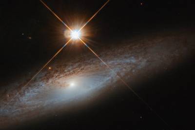 Hubble сделал снимок "скромной" галактики