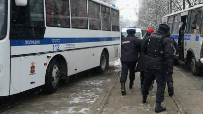 ГУВД Москвы заявило о размещении всех задержанных участников незаконной акции