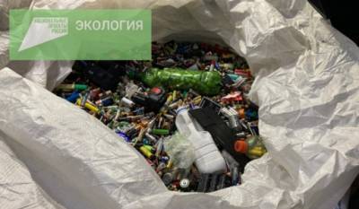Первая партия батареек, собранных школьниками Перми по проекту «Экозабота», отправится на переработку