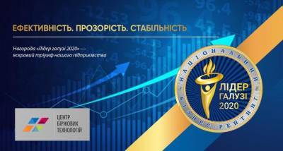 Центр биржевых технологий признан «Лидером отрасли 2020» — Национальный бизнес-рейтинг