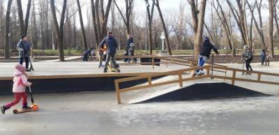 Открытие первого в столице Крыма скейт-парка началось с недовольства симферопольцев