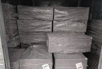 В "Борисполе" выявили более 2 тонн контрабандных сигарет из ОАЭ
