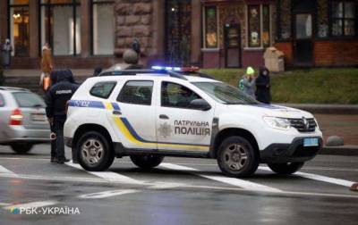 В Киеве в ходе акций протеста против незаконных перевозок пострадал полицейский