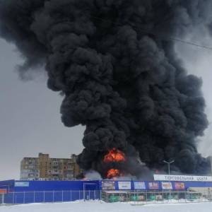 Пожар в «Эпицентре» в Николаевской области локализовали