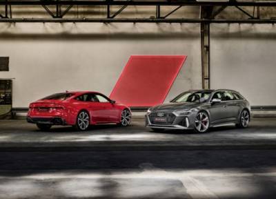 Объявлены цены на новые Audi RS 6 Avant и RS 7 Sportback
