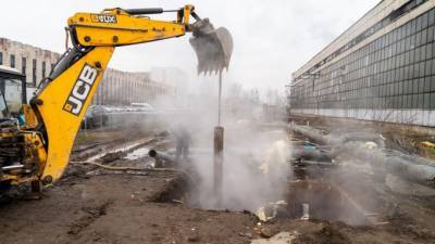 Работы на теплосети на Шафировском проспекте завершатся в ноябре
