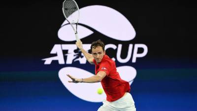 Медведев: рад первой победе на ATP Cup