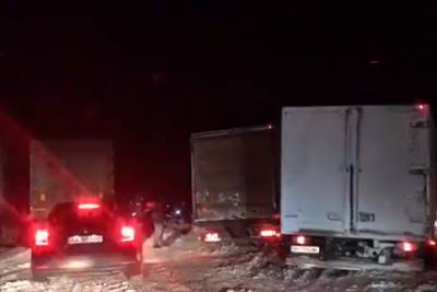 Непогода вышла из-под контроля на Одесчине: грузовики попадают в снежную ловушку, кадры