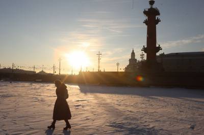 В январе в Петербурге солнце светило меньше 10 часов
