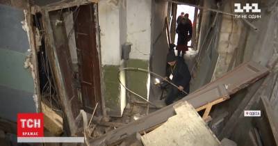 Жители одесского дома, где произошел обвал, рассказали о своем спасении