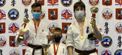 Юные спортсмены из Карелии стали победителями и призерами первенства Москвы по восточному единоборству