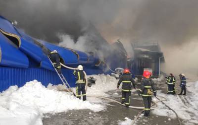 Пожар в Первомайске: появилось видео изнутри "Эпицентра"