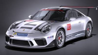 Представлен гоночный болид Porsche 911 GT3 Cup