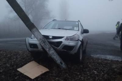 Туман стал причиной двух ДТП под Донецком